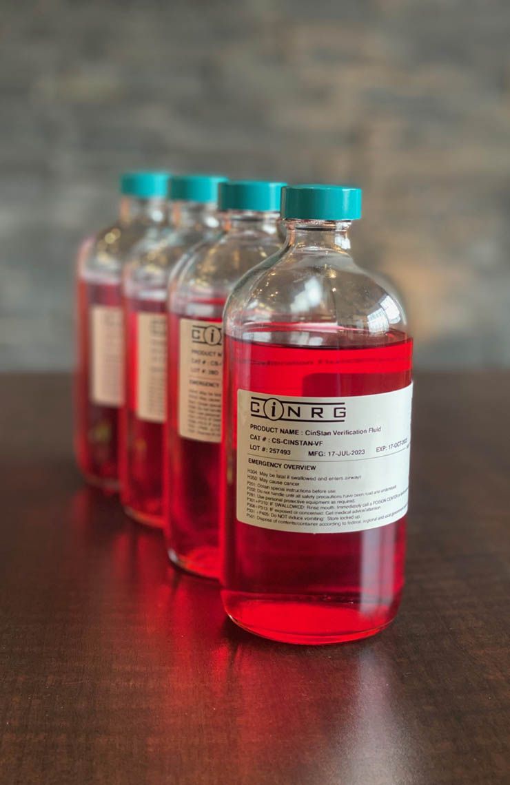 Verification fluid Pack - 4 x 400ml bottles